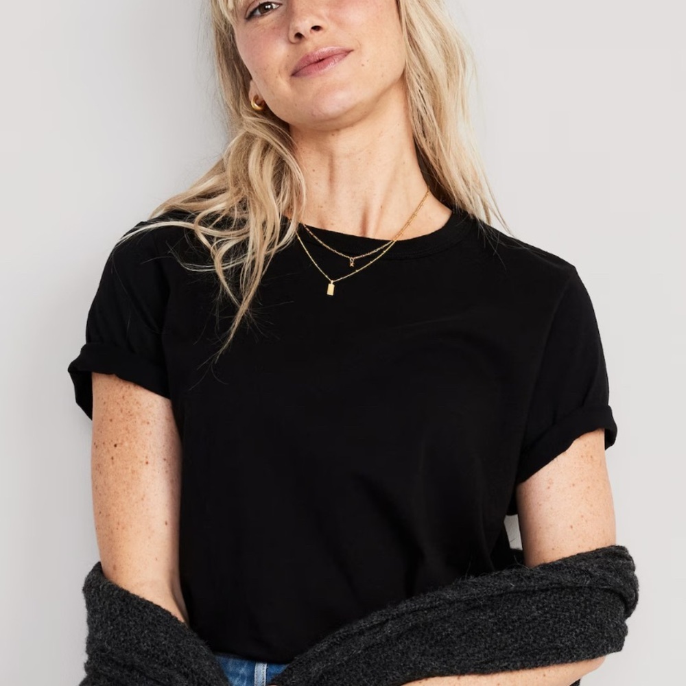 Old Navy Classic Black Women's Top